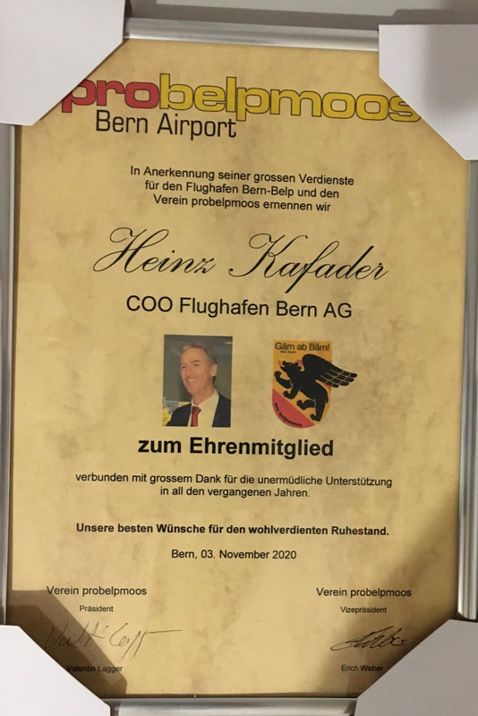 Heinz Kafader, das zweite Ehrenmitglied im Verein probelpmoos